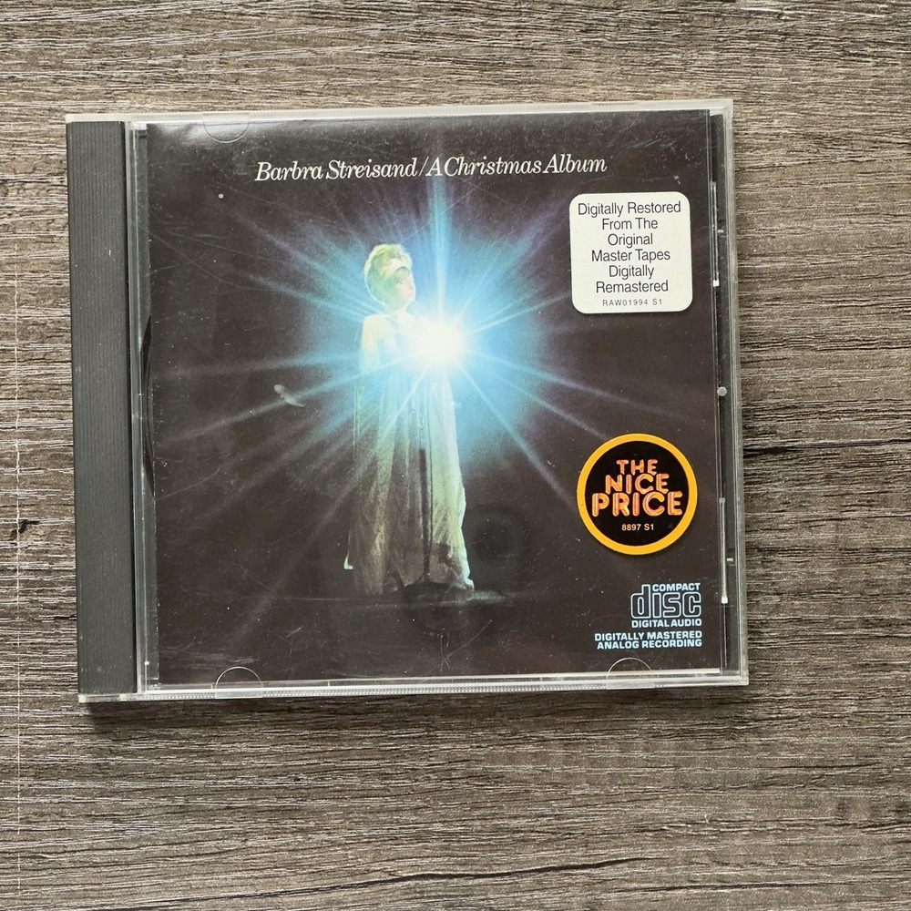 Christmas Album by Barbra Streisand (CD, 1990)